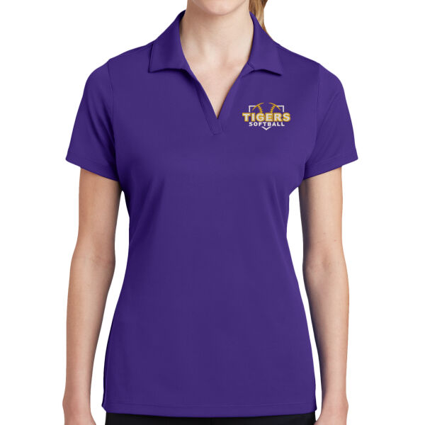 LHS Softball Ladies Racermesh Polo Thumbnail