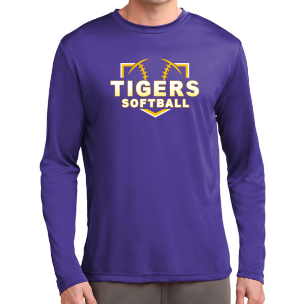 Tigers Softball Longsleeve Competitor Tee Thumbnail