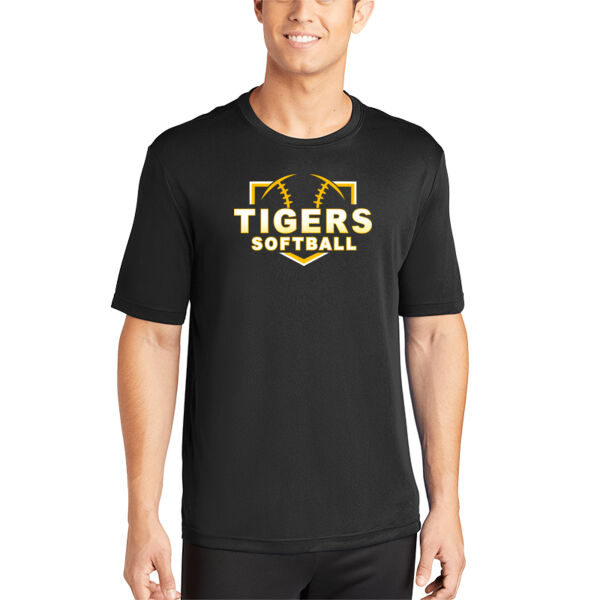 Tigers Softball Unisex Competitor Tee Thumbnail
