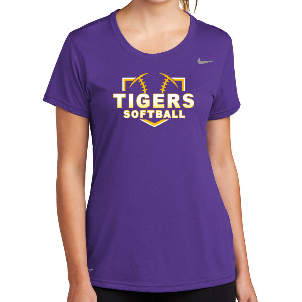 Tigers Softball Ladies Nike Tee Thumbnail