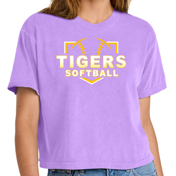 Tigers Softball Women's Boxy Tee Thumbnail